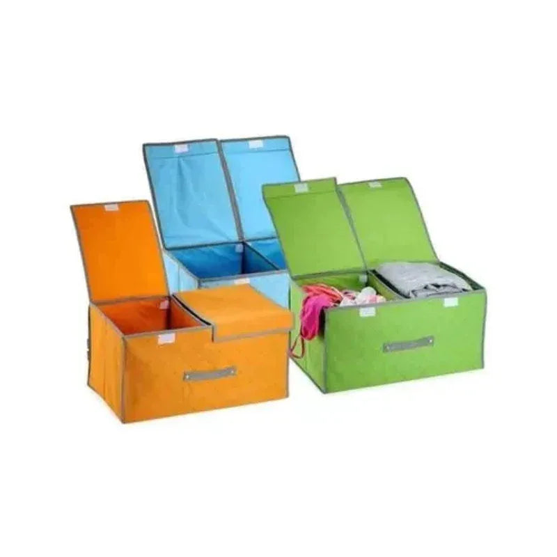 Foldable fabric home storage bag organizer - Prozone