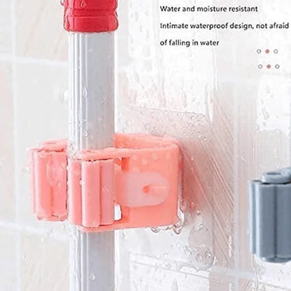 wall mounted mop holder self-adhesive broom holder - Prozone