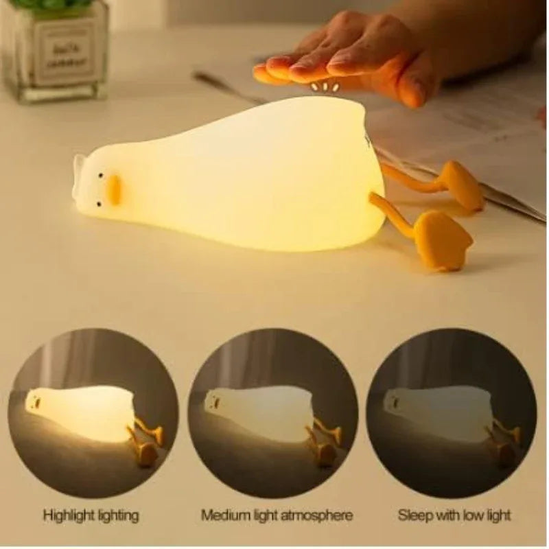 Lying Flat Duck Kids Night Light - Prozone