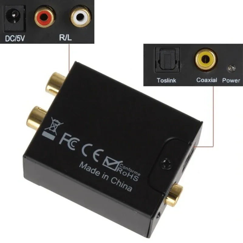 Digital to analog audio converter amplifier - Prozone