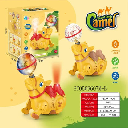 Electric Crawling Spray camel With Light and Sound - Prozone