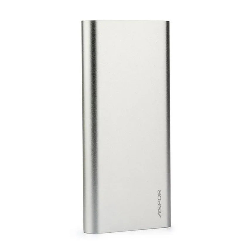 Aspor air series ultrathin 10000mah power bank a383 - silver - Prozone
