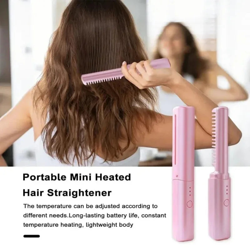 Wireless professional hair straightener curler - Prozone