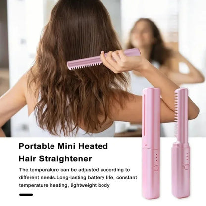 Wireless professional hair straightener curler - Prozone