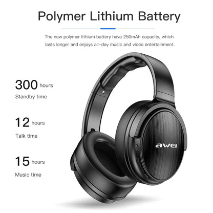 Awei a780bl wireless bluetooth 5.0 headphones headset - Prozone