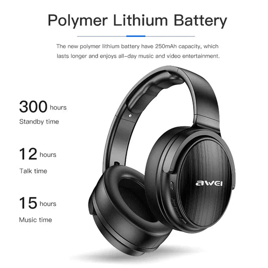 Awei a780bl wireless bluetooth 5.0 headphones headset - Prozone