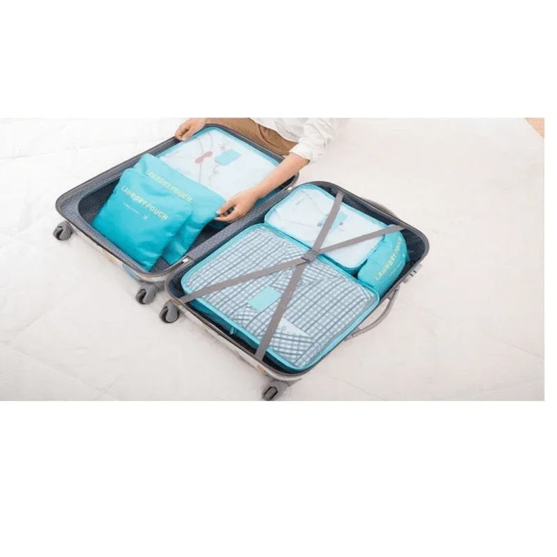 6 pcs bags for travel storage oraganizer - Prozone