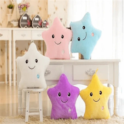 7 color changing light up star pillow - Prozone