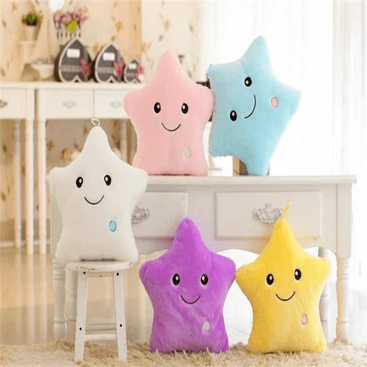 7 color changing light up star pillow - Prozone