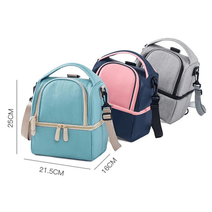 Double layer picnic camping food carrier bag - Prozone