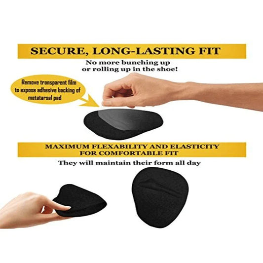 2 pair women shoes half cushion foot pain relief insoles pad - Prozone