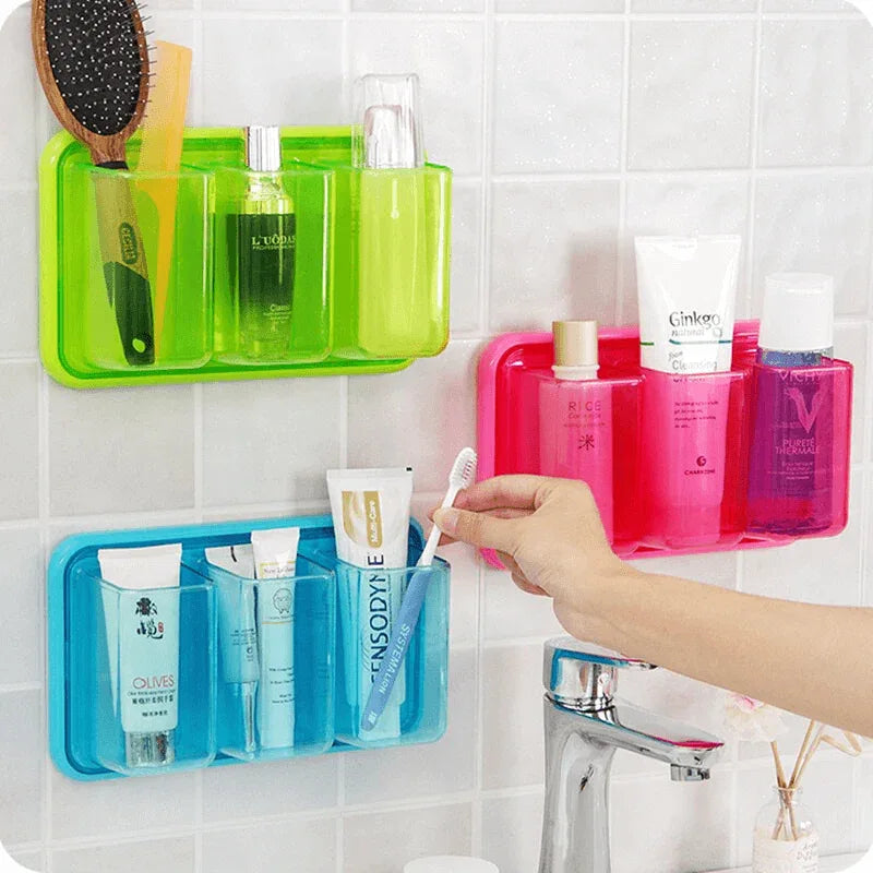 Plastic self-adhesive wall shelf - Prozone
