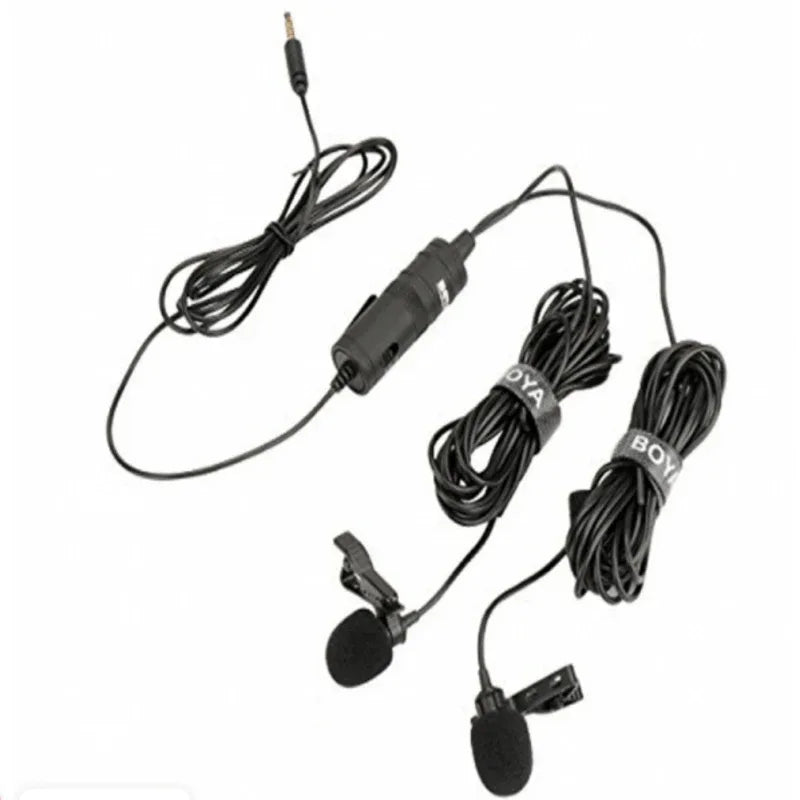 Boya by-m1dm dual lavalier universal microphone - Prozone