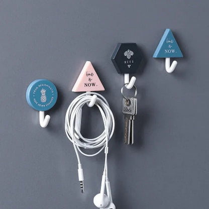 3pcs creative wall door hooks clothes towel key hanger - Prozone