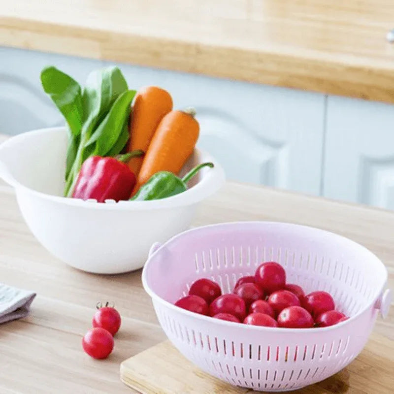 Kitchen double drain basket bowl - Prozone