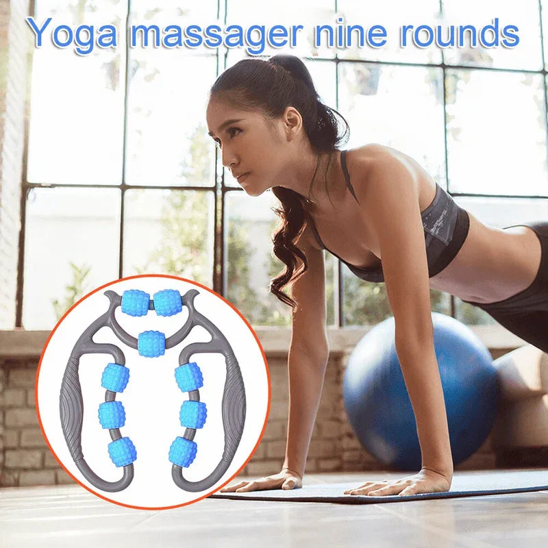 U shape massage roller with 8 wheels - Prozone