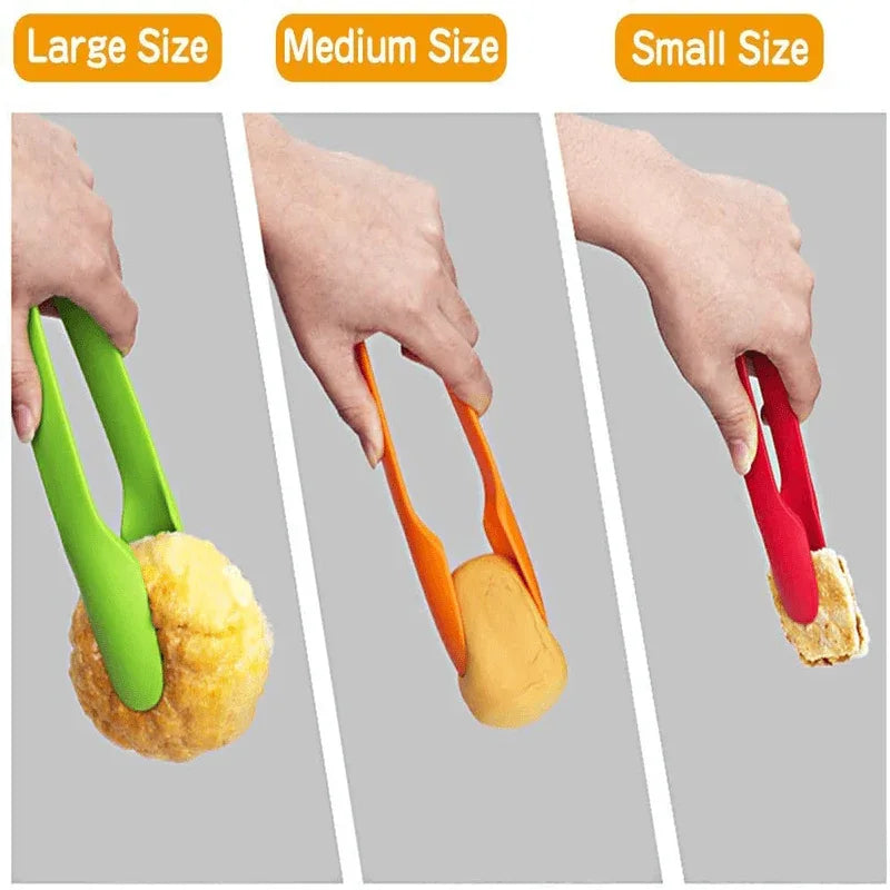 3pcs set food tongs plastic - Prozone