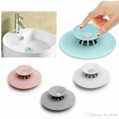 Silicone bathroom anti-blocking sink drain filter plug - Prozone