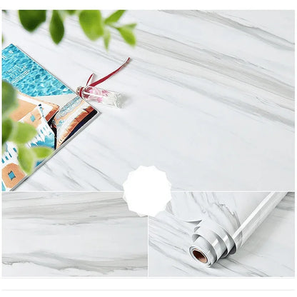 Marble mural pvc waterproof vinyl self-adhesive stickers - Prozone