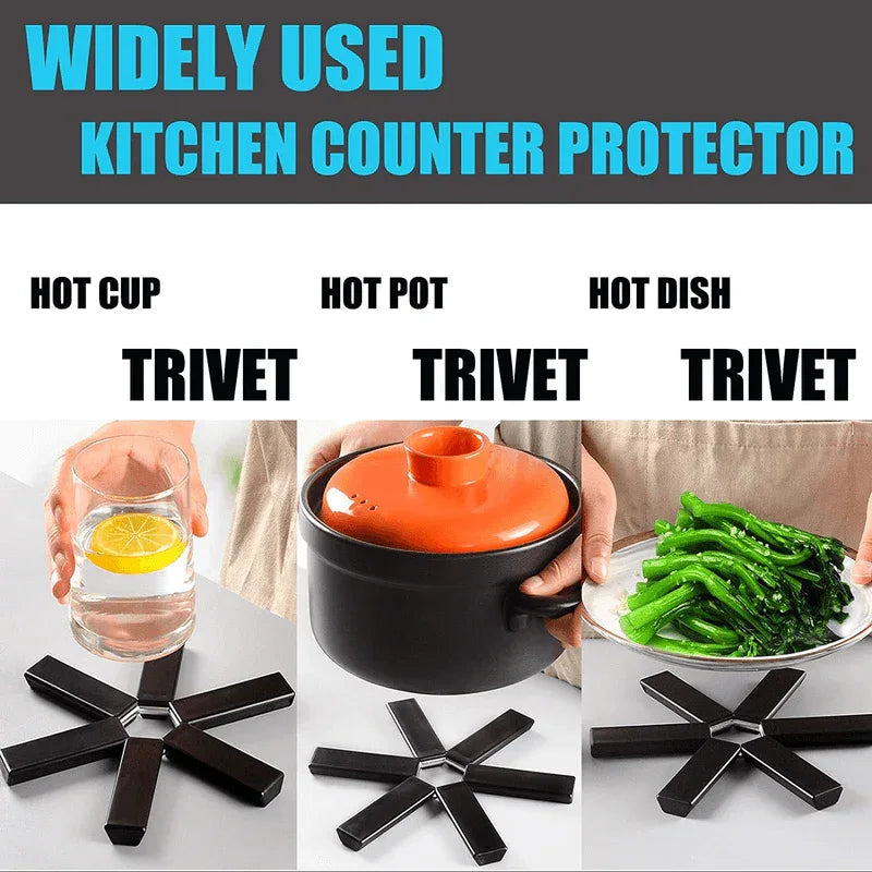 3 pcs folding trivet mat - Prozone
