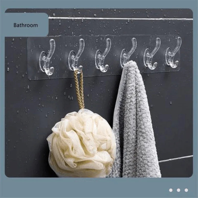 Transparent 5 hook strip - Prozone