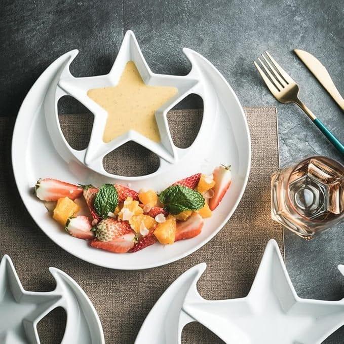 Star and Moon Shaped Kids Plate - Prozone