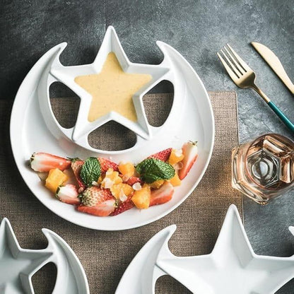 Star and Moon Shaped Kids Plate - Prozone