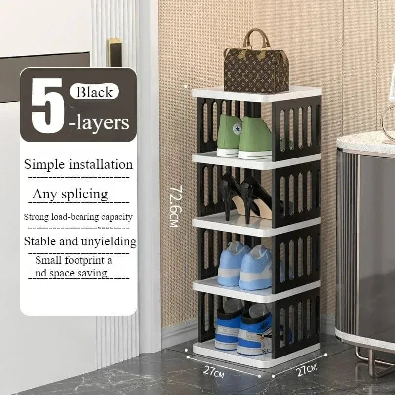 5 Layer Adjustable Shoe Rack - Prozone