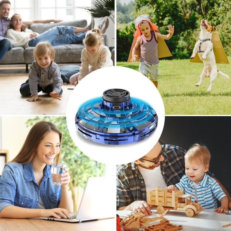 Mini flying spinner luminous toy - Prozone