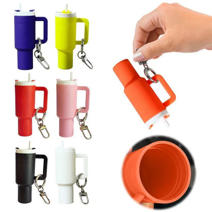 Mini Stanley Style Tumbler Keychain With Mini Storage inside - Prozone