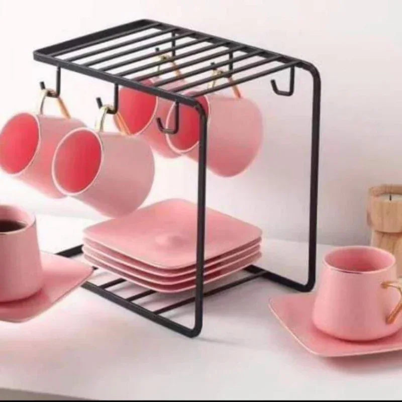 Iron Plate And Mug Stand - Prozone