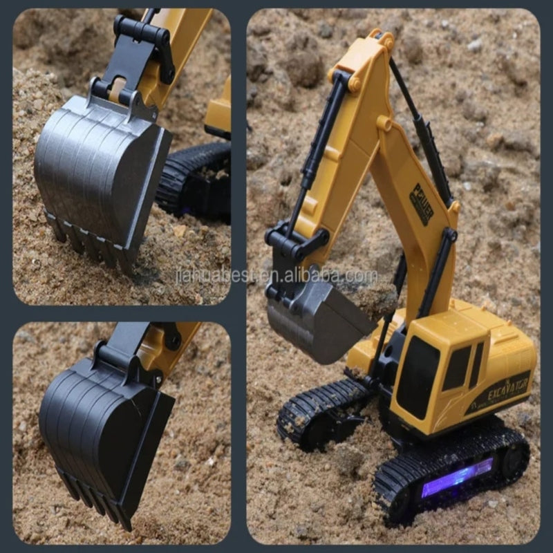 REMOTE CONTROL CHANNEL EXCAVATOR WITH USB CABLE - Prozone