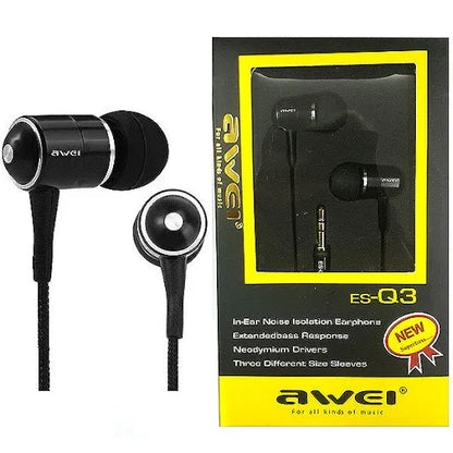 Awei es-11i 96db with mic earphones - Prozone