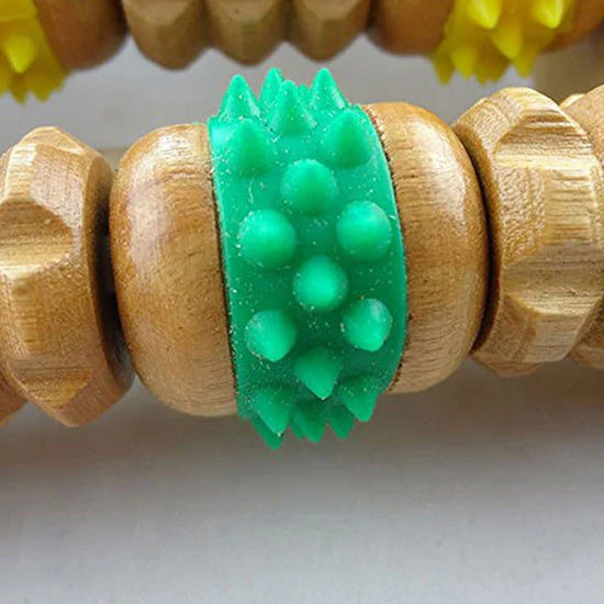 Traditional Wooden Roller Foot Massager - Prozone