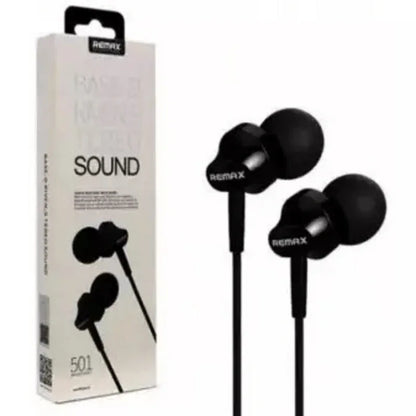 Remax original rm-501 base driven stereo handsfree - Prozone