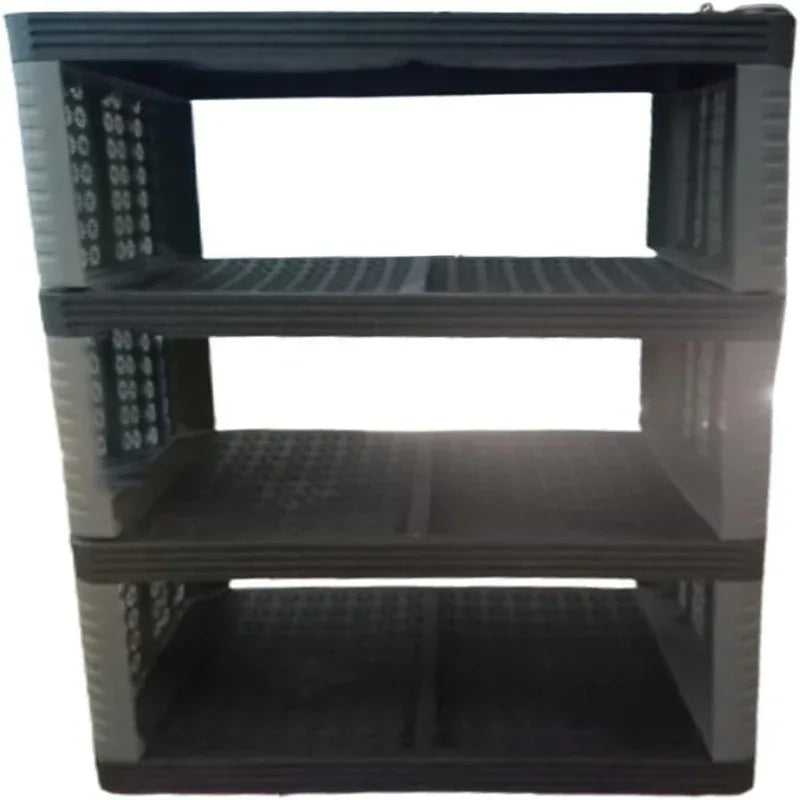3 Shelf Plastic Standing Rack Shelf - Prozone