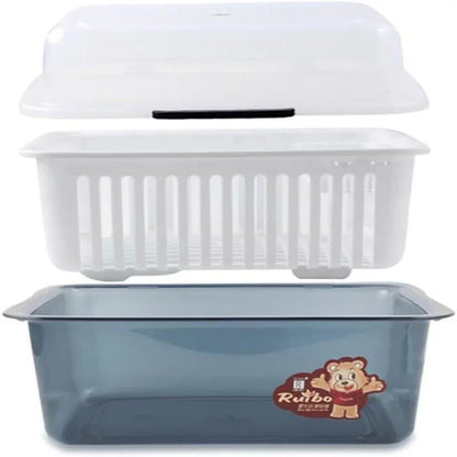 Dish Drainer Rack With Lid - Prozone