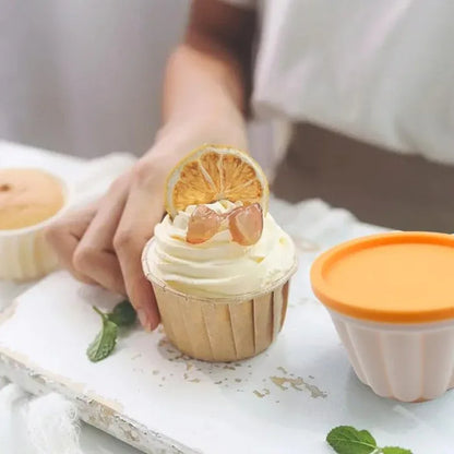 4 pcs set pudding mold - Prozone