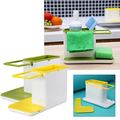 3-in-1 stand for kitchen sink organizer - Prozone