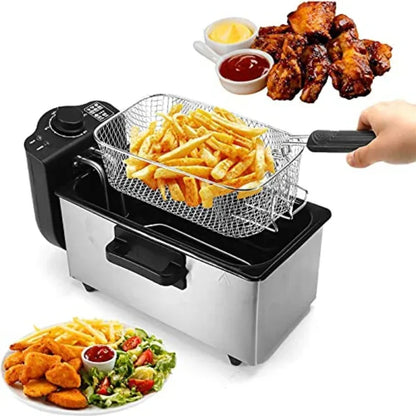 Electric deep fryer of 4.5l tank capacity - Prozone
