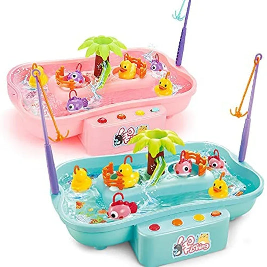 Battery operated go fishing game with water option - Prozone