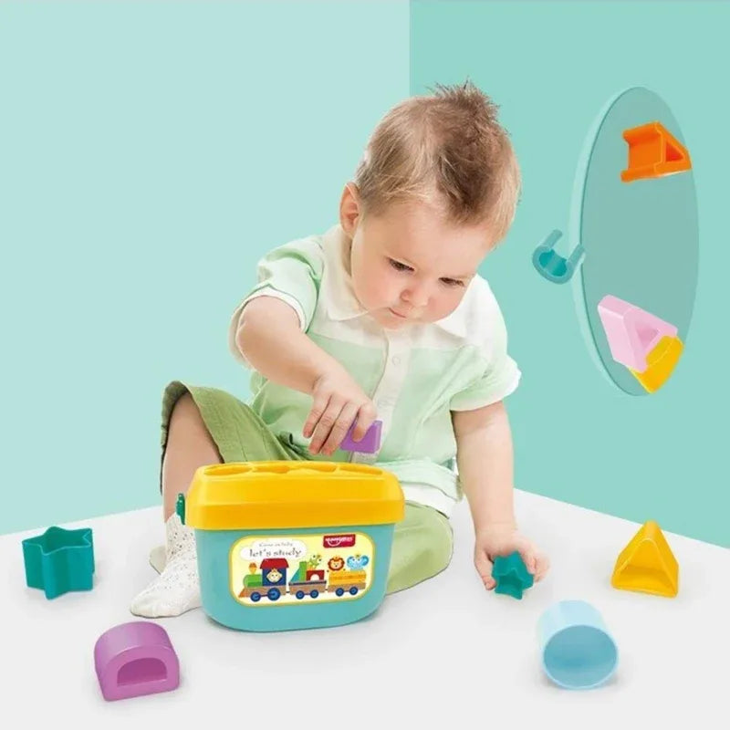 Popsugar Wooden puzzles, Blue, 10 Piece - Prozone