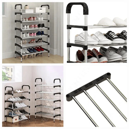 5 layer steel shoe rack organizer - Prozone