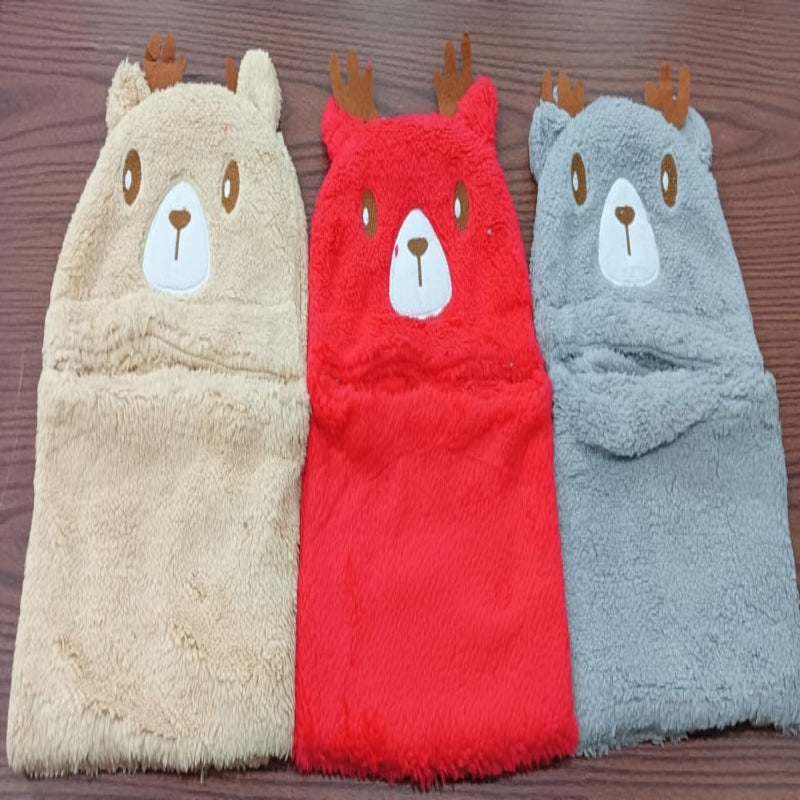 Winter Kids Hat Scarf All in one Cute Cartoon - Prozone