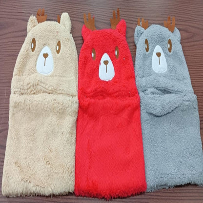 Winter Kids Hat Scarf All in one Cute Cartoon - Prozone