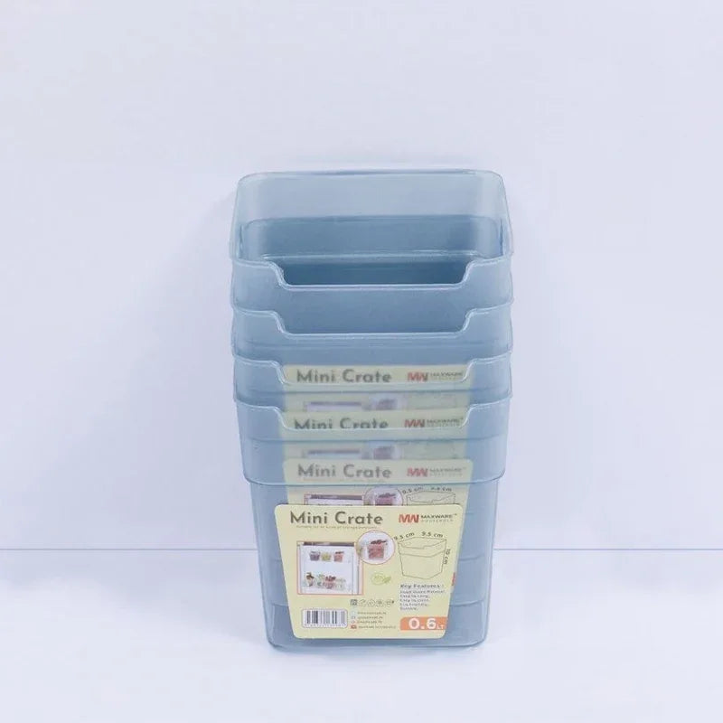 Mini Crate Pack of 4 Storage Solution for All Purposes - Prozone
