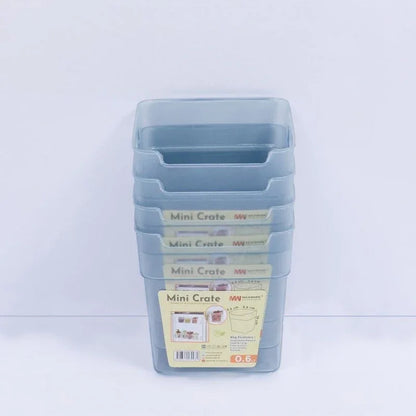 Mini Crate Pack of 4 Storage Solution for All Purposes - Prozone