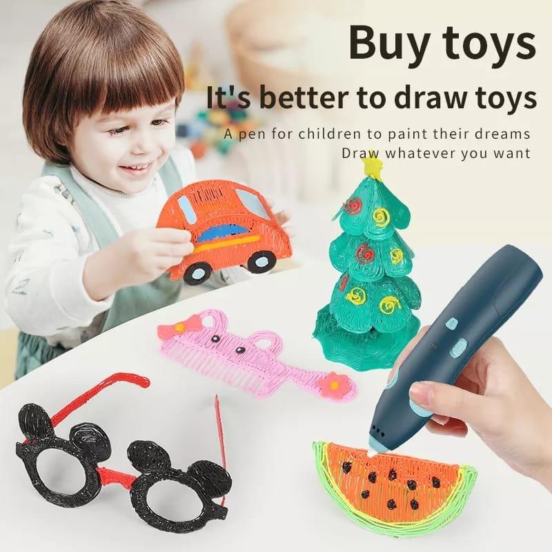 Kids 3d pen with usb , rechargeable - Prozone