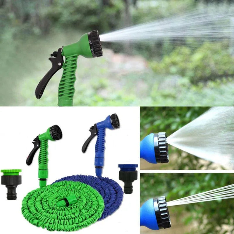 Flexible expanding water hose tube spray nozzle water - Prozone