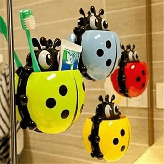 Ladybug toy toothbrush toothpaste holder - Prozone